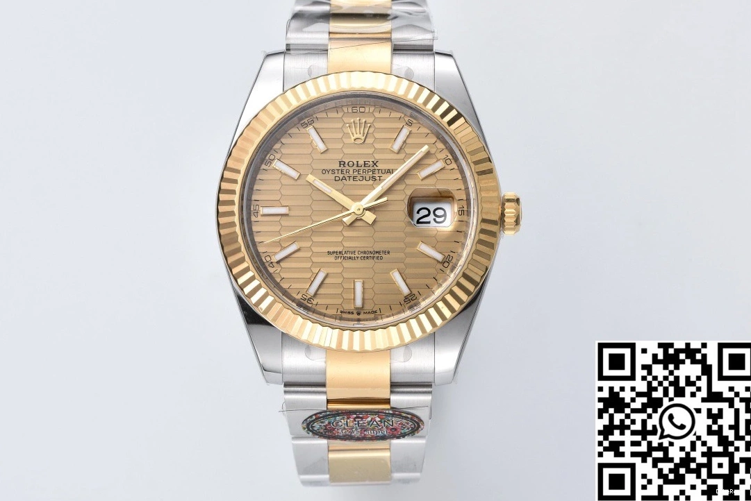 Rolex Band M126333-0020 Factory Dial Gold Datejust Motif Clean Oyster 1227